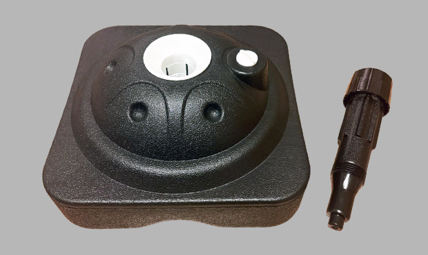 のぼりスタンド・注水台 組み立ての手順